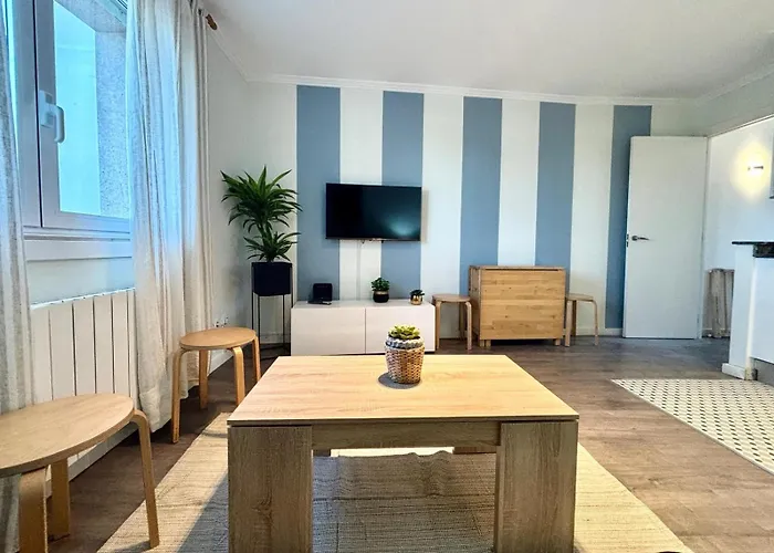 Holibai, Xacobe, Apto Acogedor Cerca De La Playa Apartment Baiona